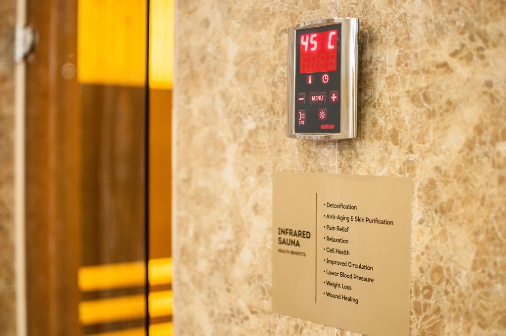 Gardenia Hotel & Spa Veles Extérieur photo Temperature control panel